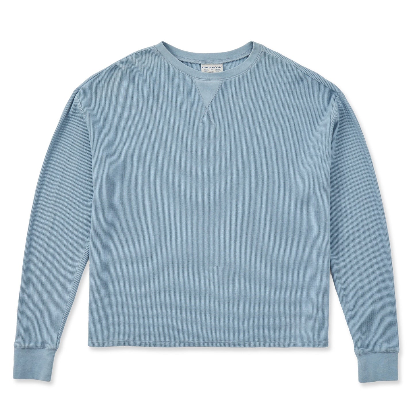 Women's Solid Long Sleeve Thermal Tee