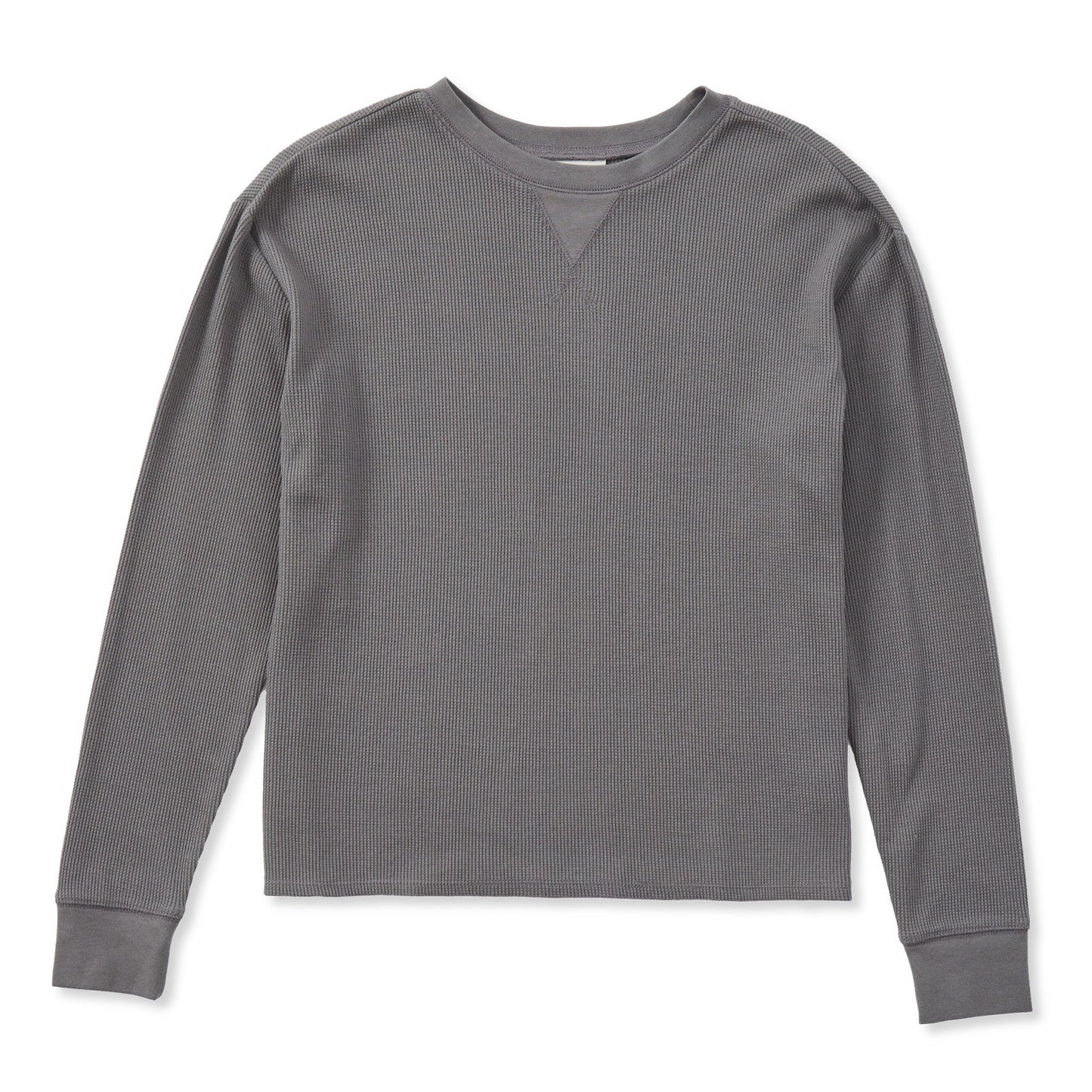 Women's Solid Long Sleeve Thermal Tee