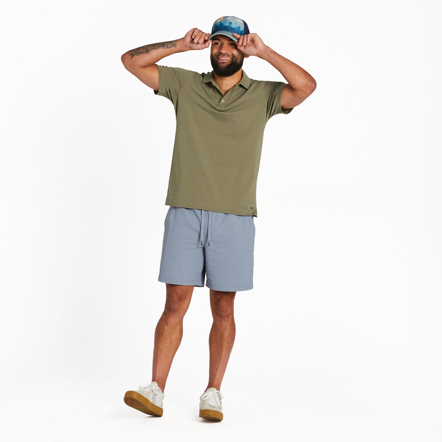 Men's Solid Everyday Short