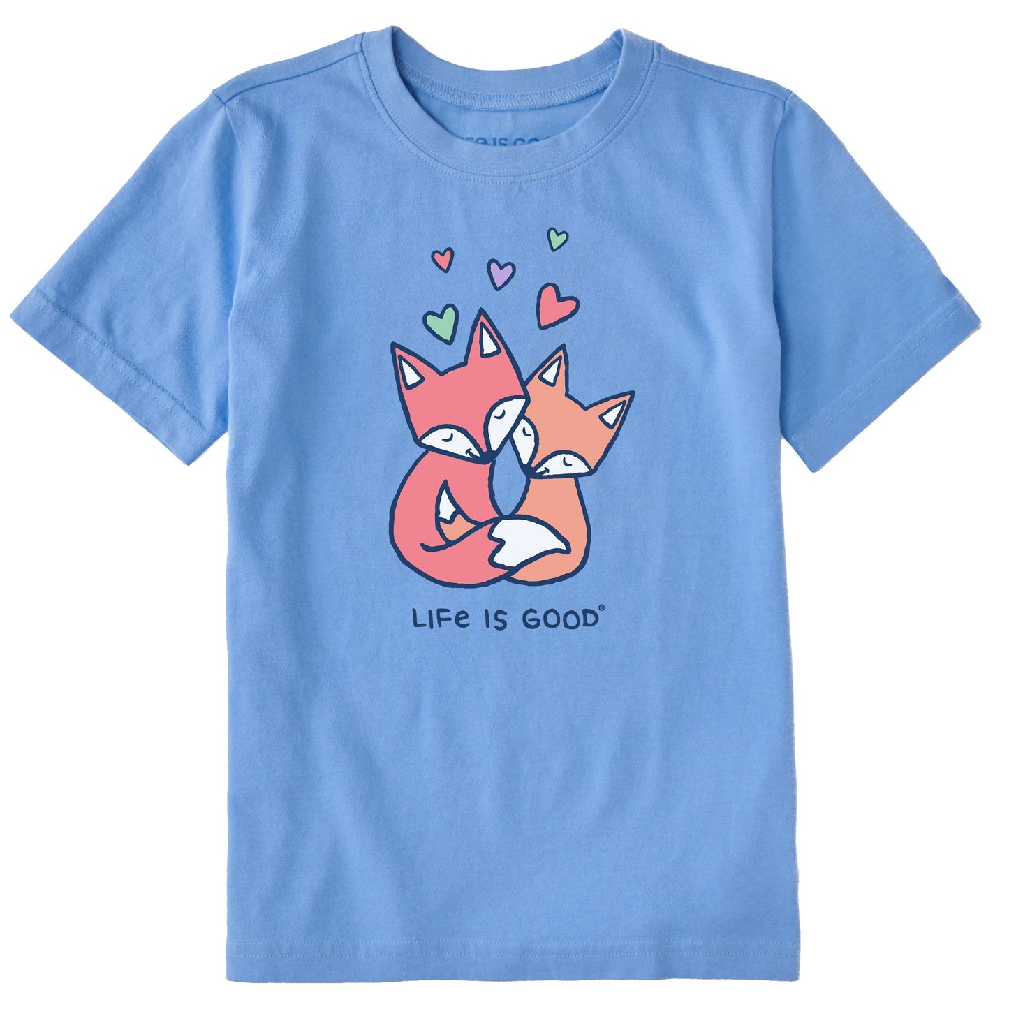 Kids Fox Love Short Sleeve Crusher Tee