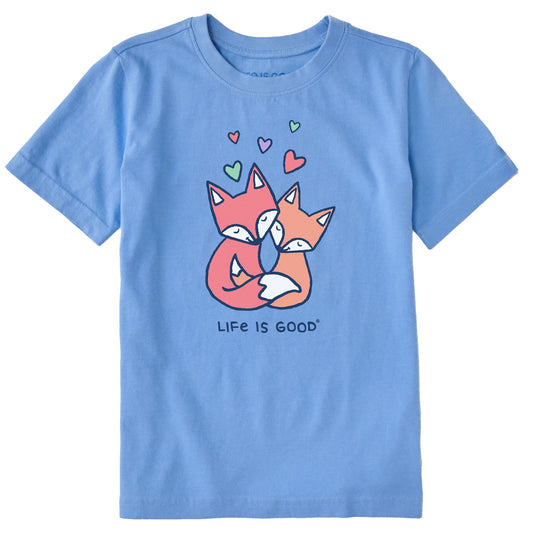 Kids Fox Love Short Sleeve Crusher Tee