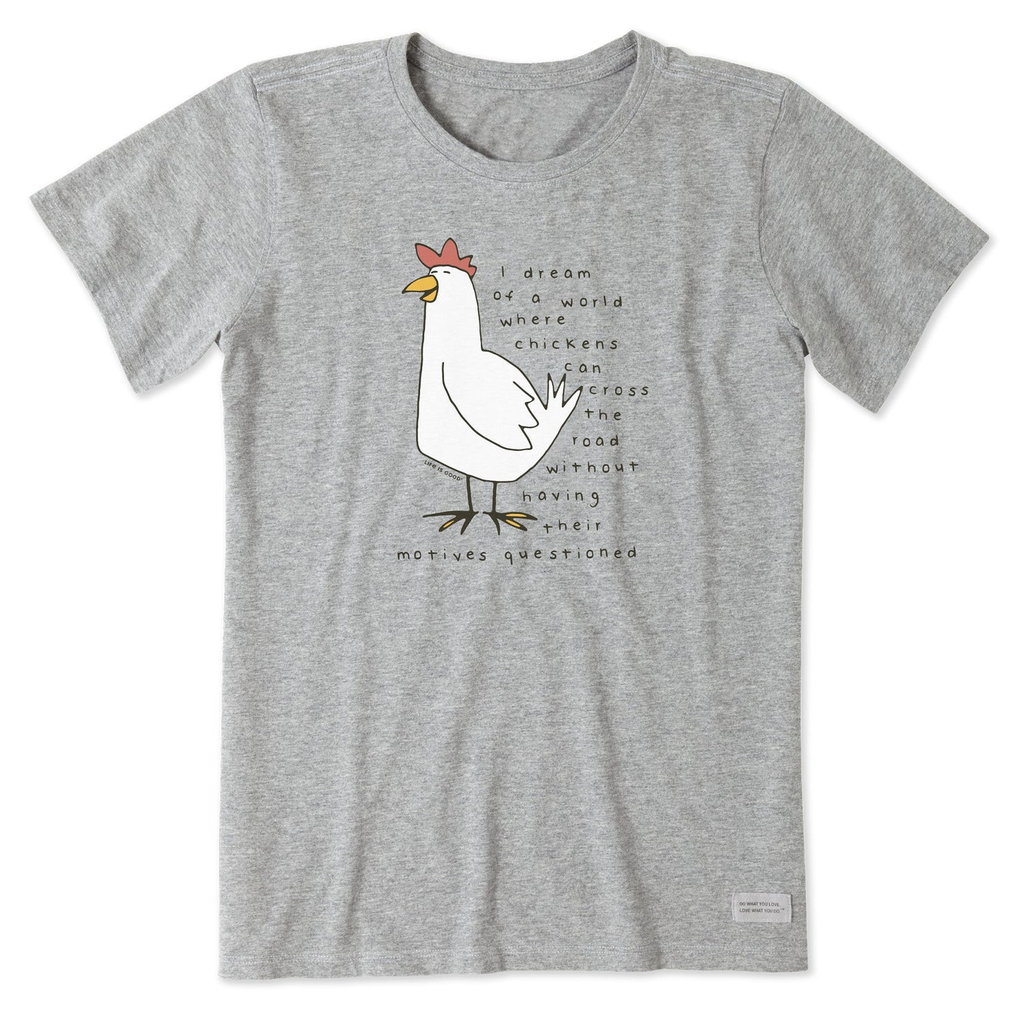 Women's Chicken Motives Short Sleeve Tee