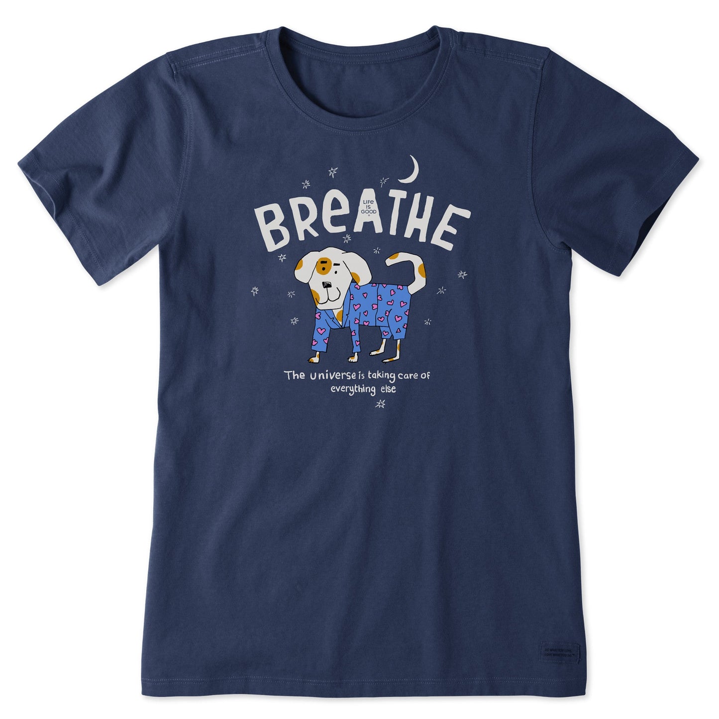 Women's Breathe Universe Dog Short Sleeve Tee