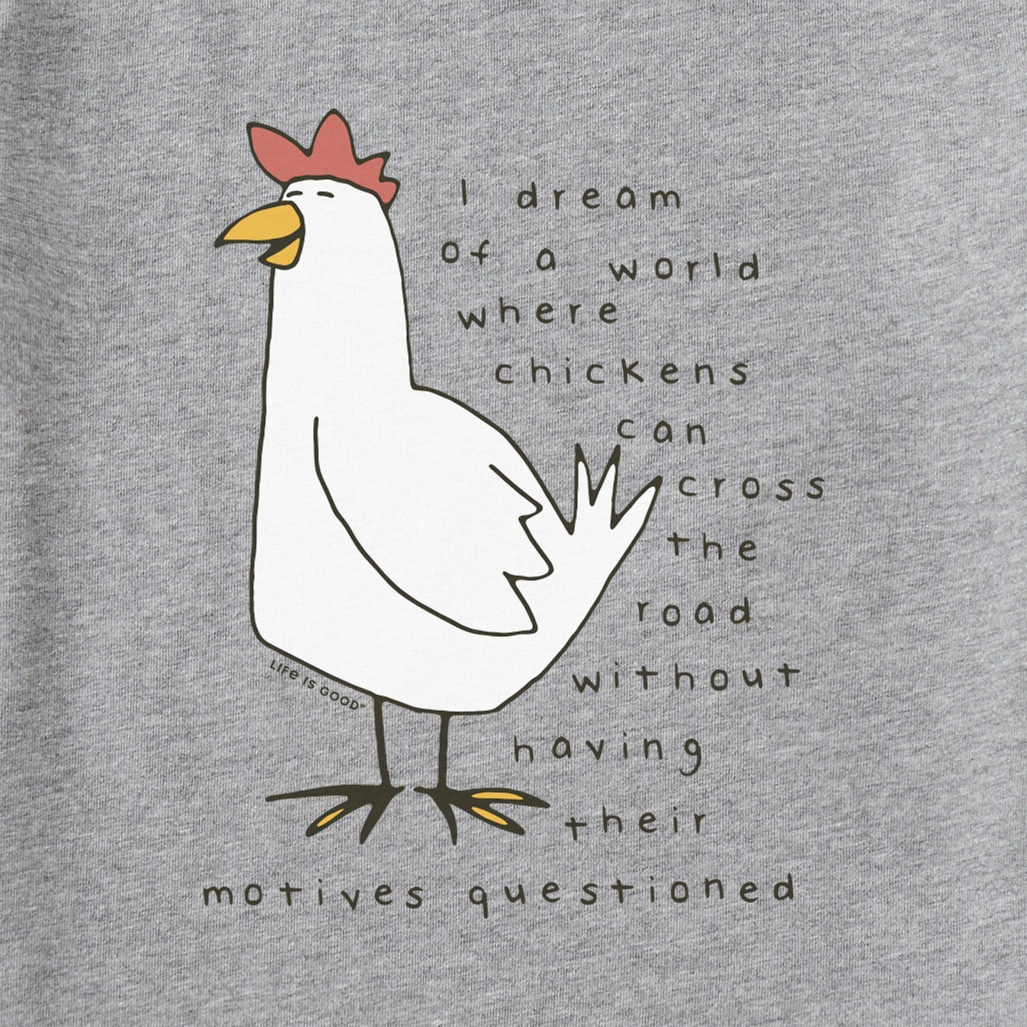 Women's Chicken Motives Short Sleeve Tee