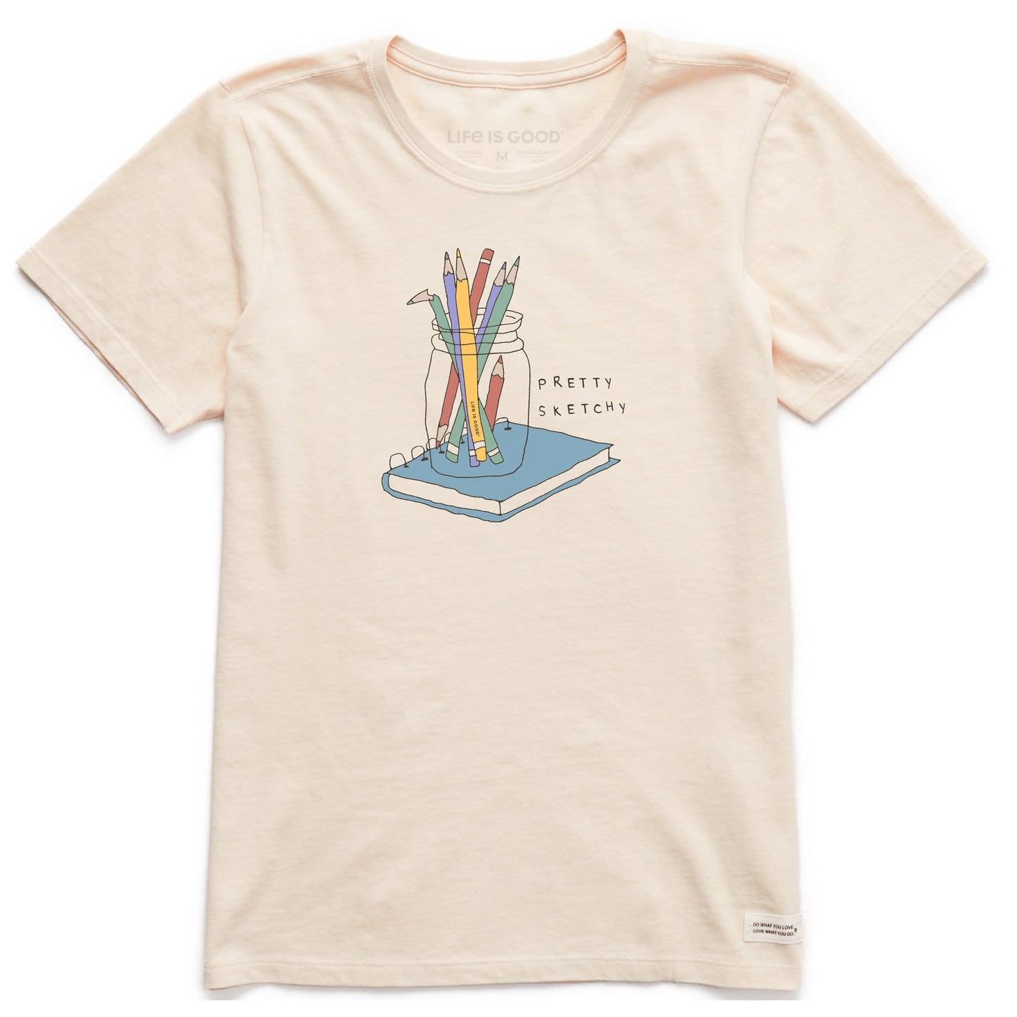 Women's Pretty Sketchy Short Sleeve Crusher Tee