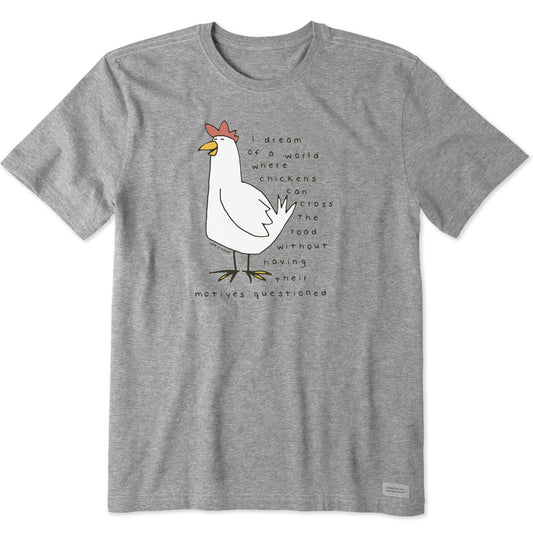 Men's Chicken Motives Short Sleeve Tee