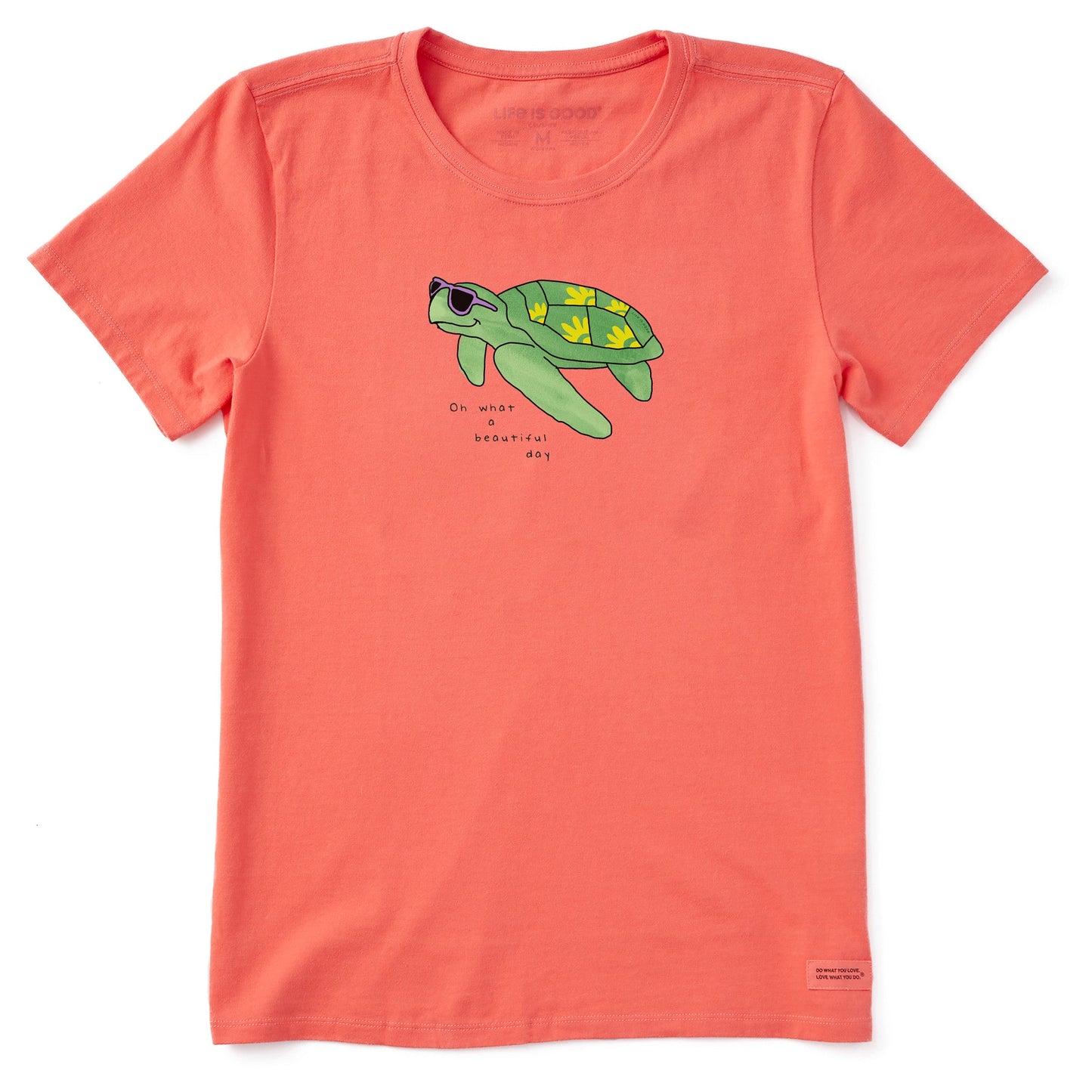 Women's Beautiful Day Turtle Short Sleeve Tee