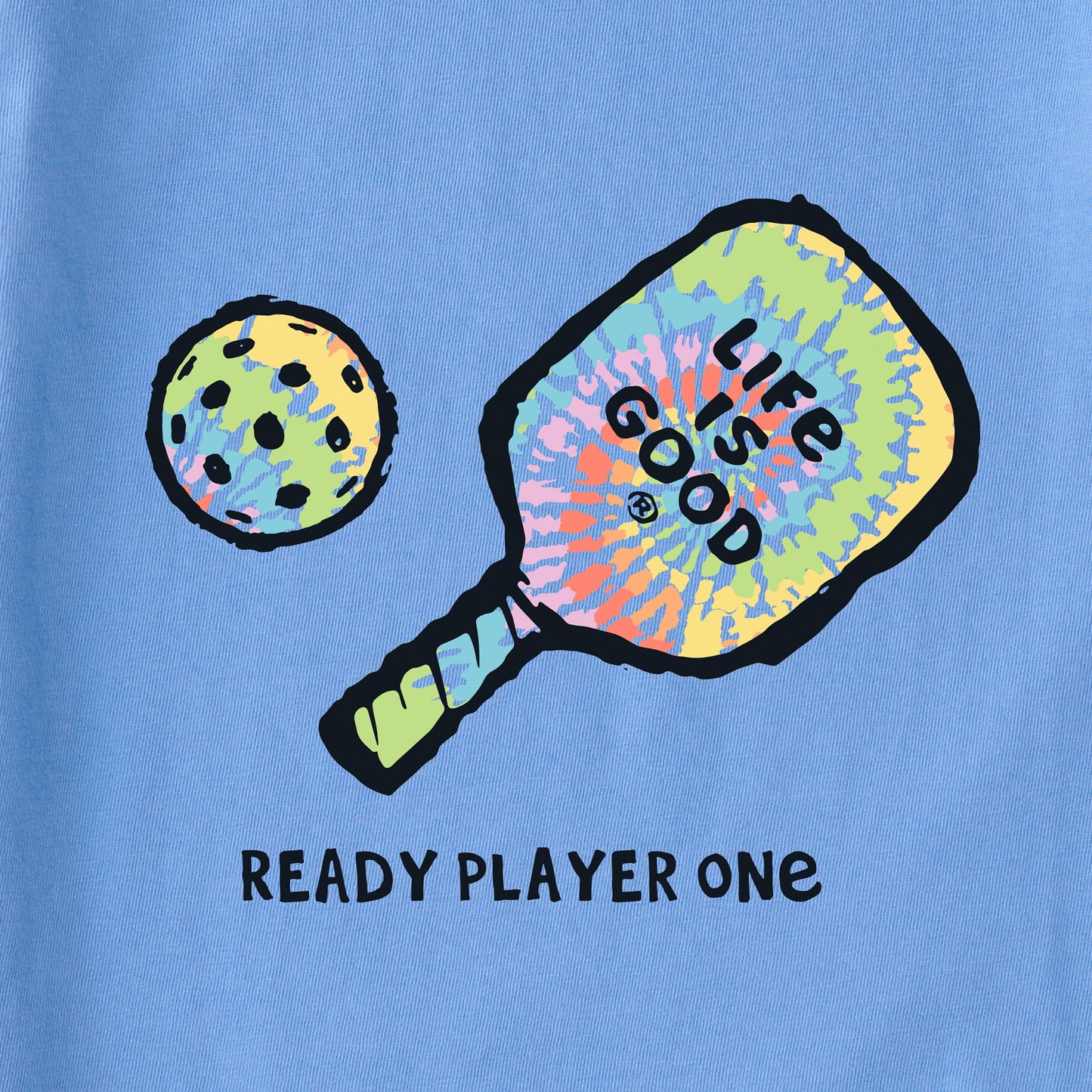 Women's Ready Player One Pickleball Long Sleeve Crusher Tee