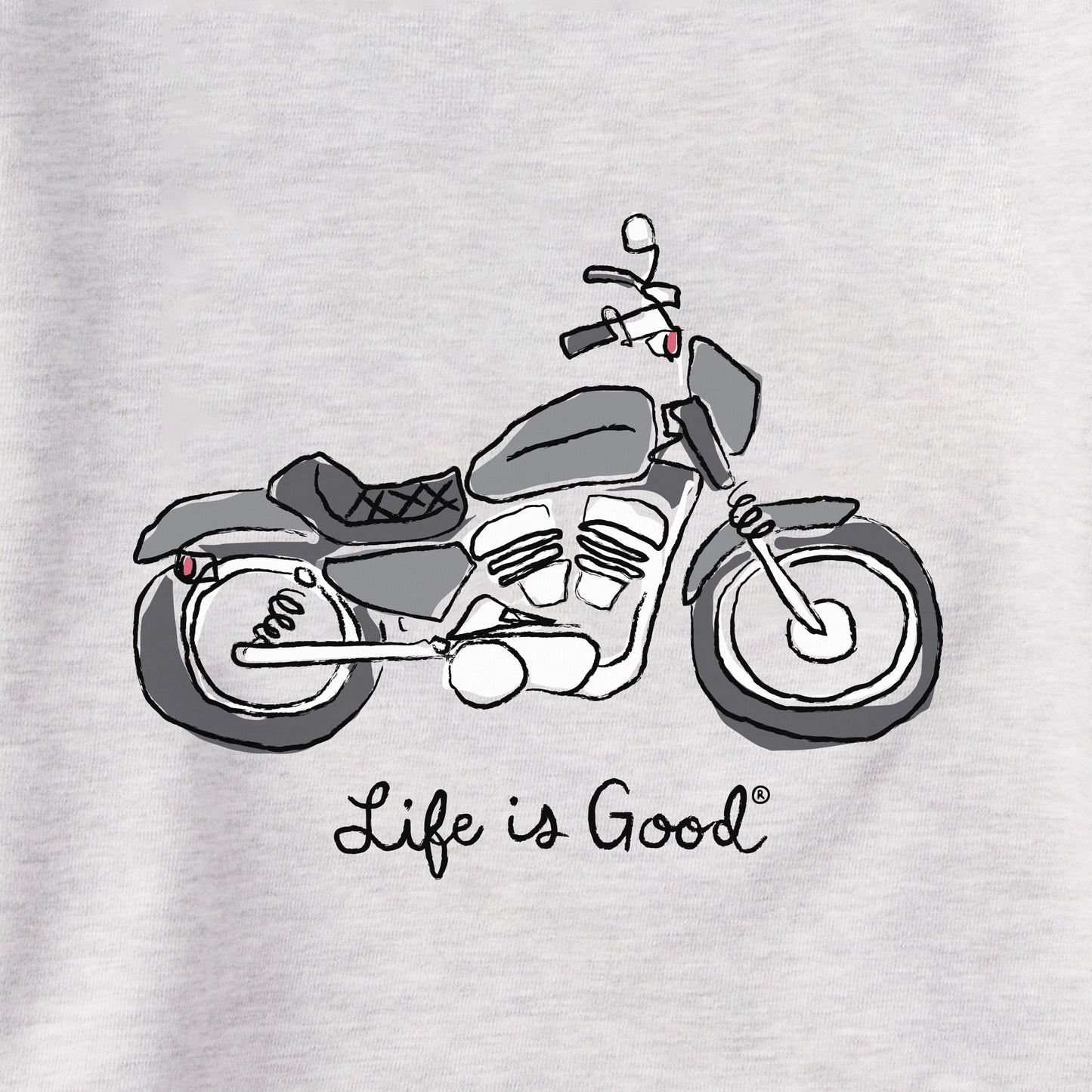 Men's Motorcycle Simply True Fleece Hoodie