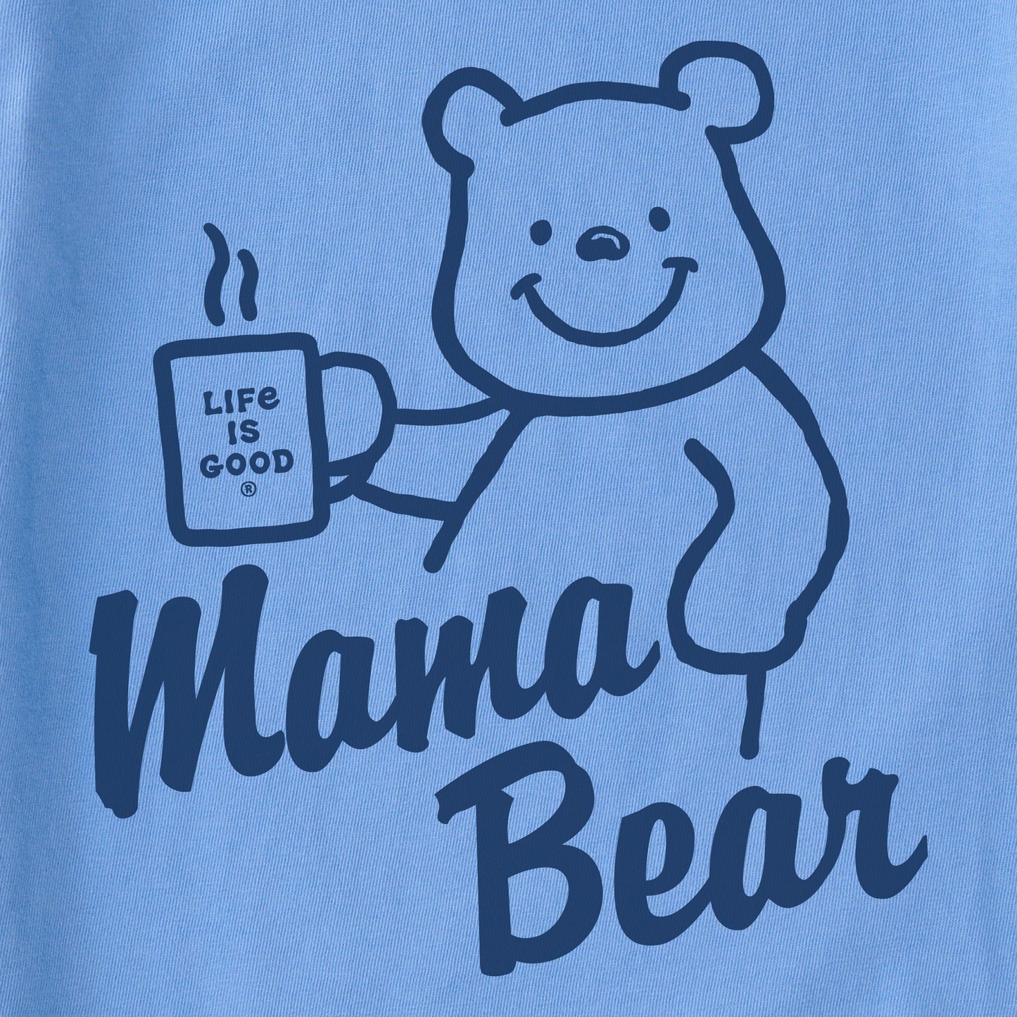 Women's Winnie Mama Bear Coffee Short Sleeve Tee