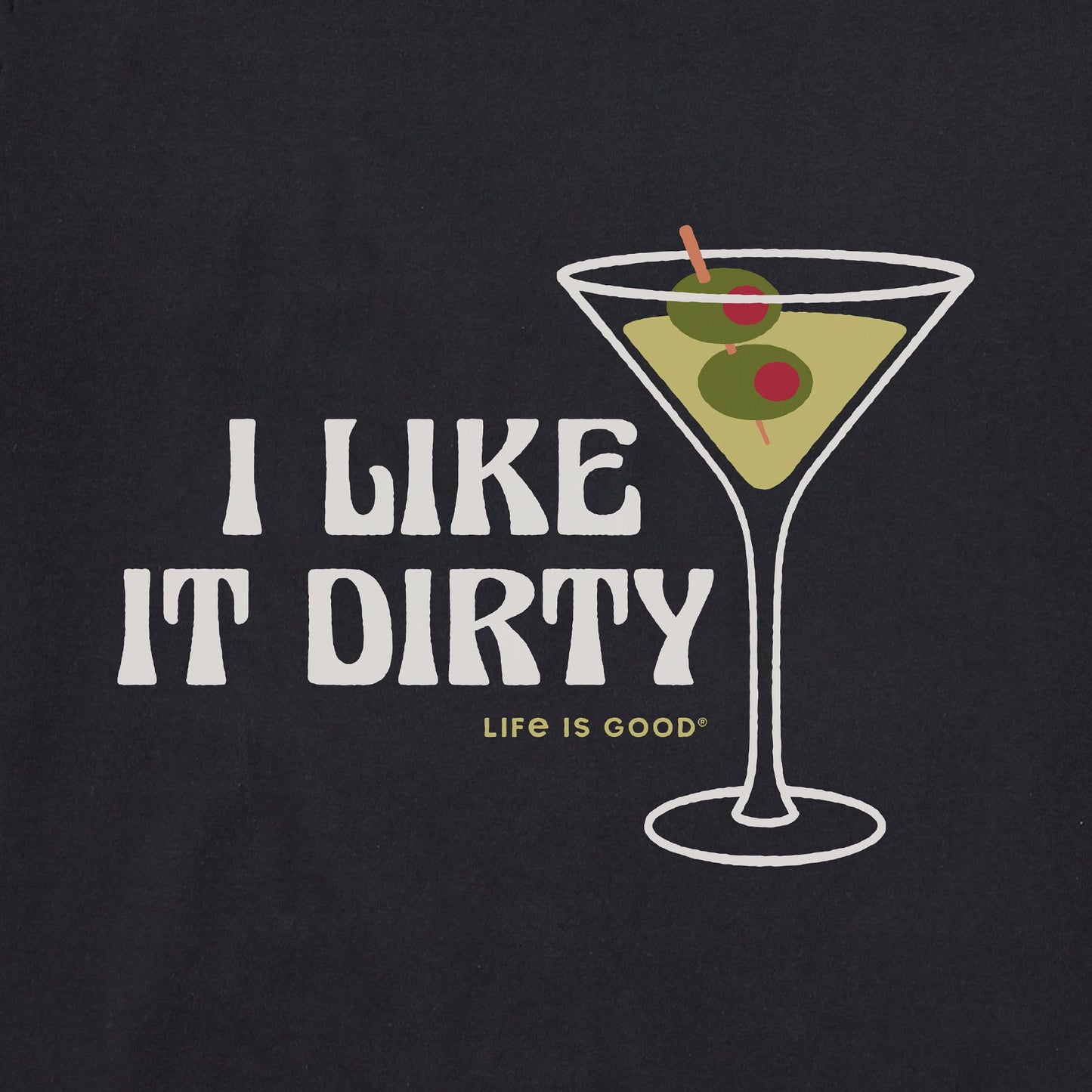 Women's I Like it Dirty Martini Simply True Fleece Hoodie