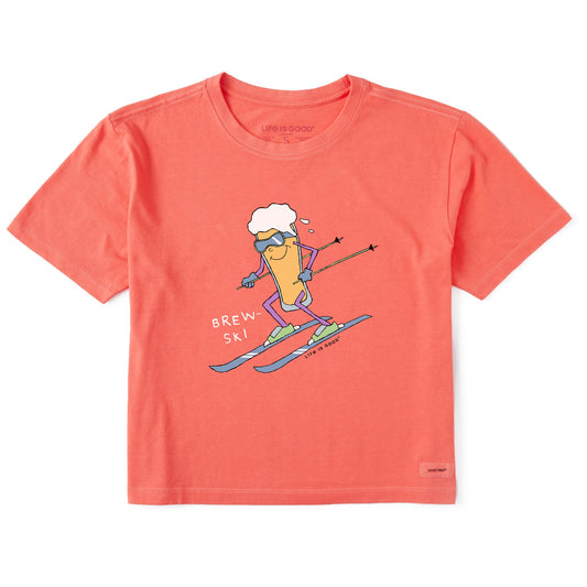 Women's Brewski Short Sleeve Crusher Boxy Tee