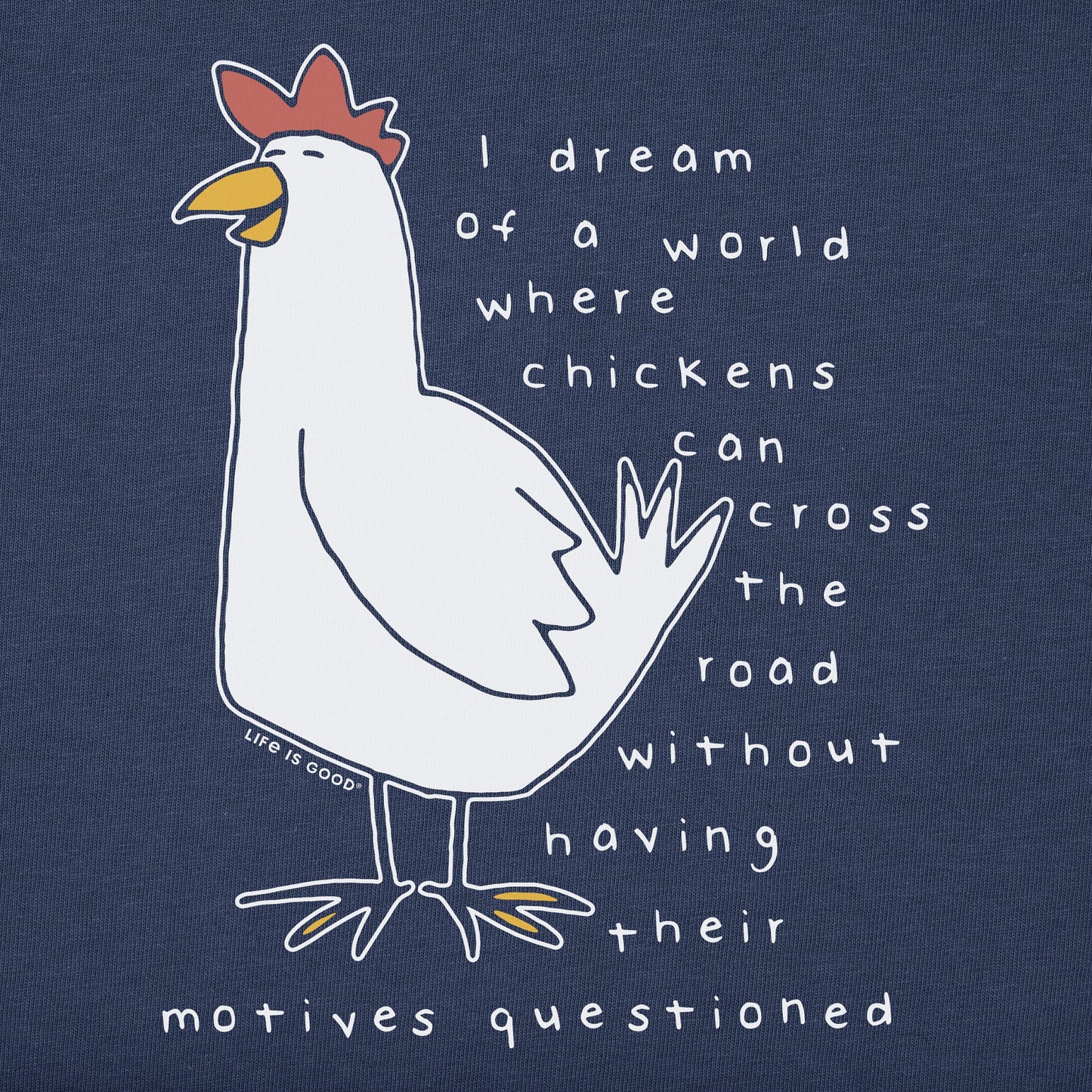 Men's Chicken Motives Short Sleeve Tee