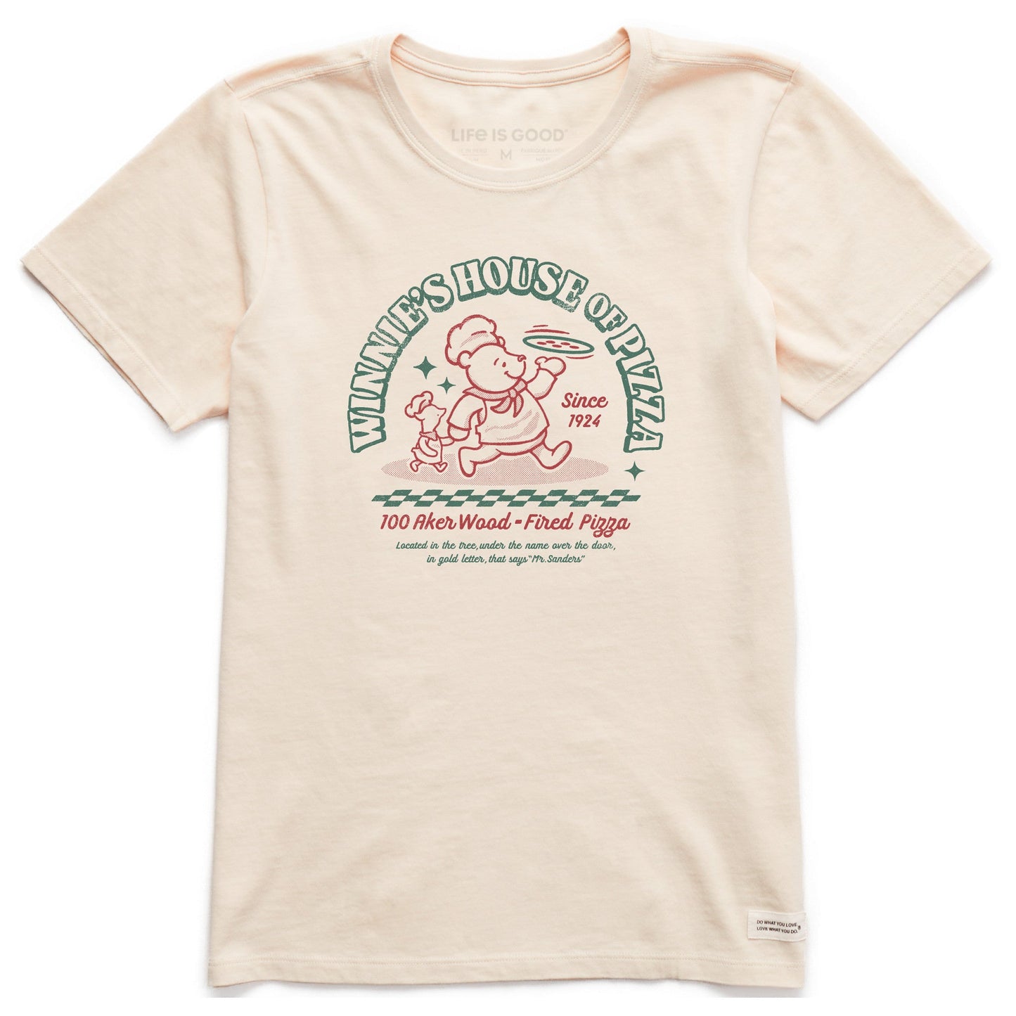 Women's Winnie's House of Pizza Short Sleeve Crusher Tee