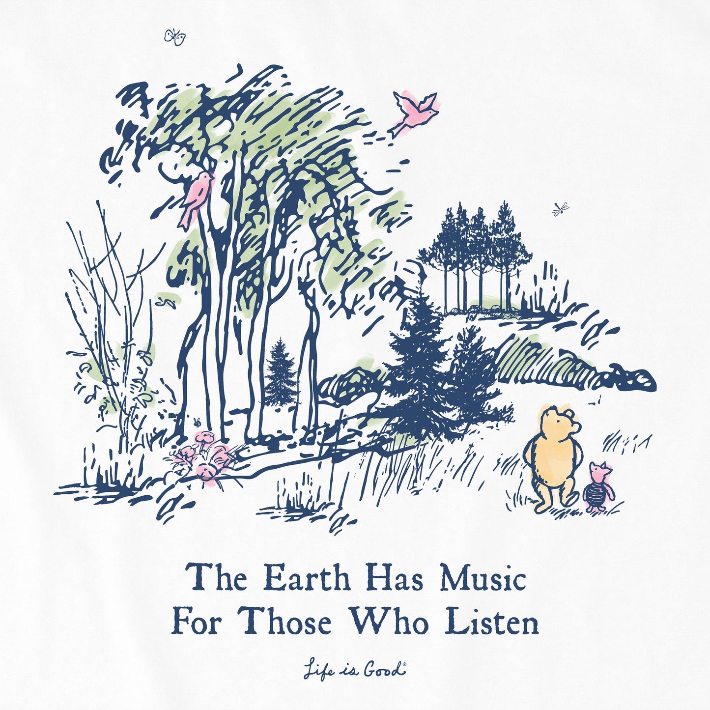 Women's Winnie Earth Has Music Short Sleeve Tee