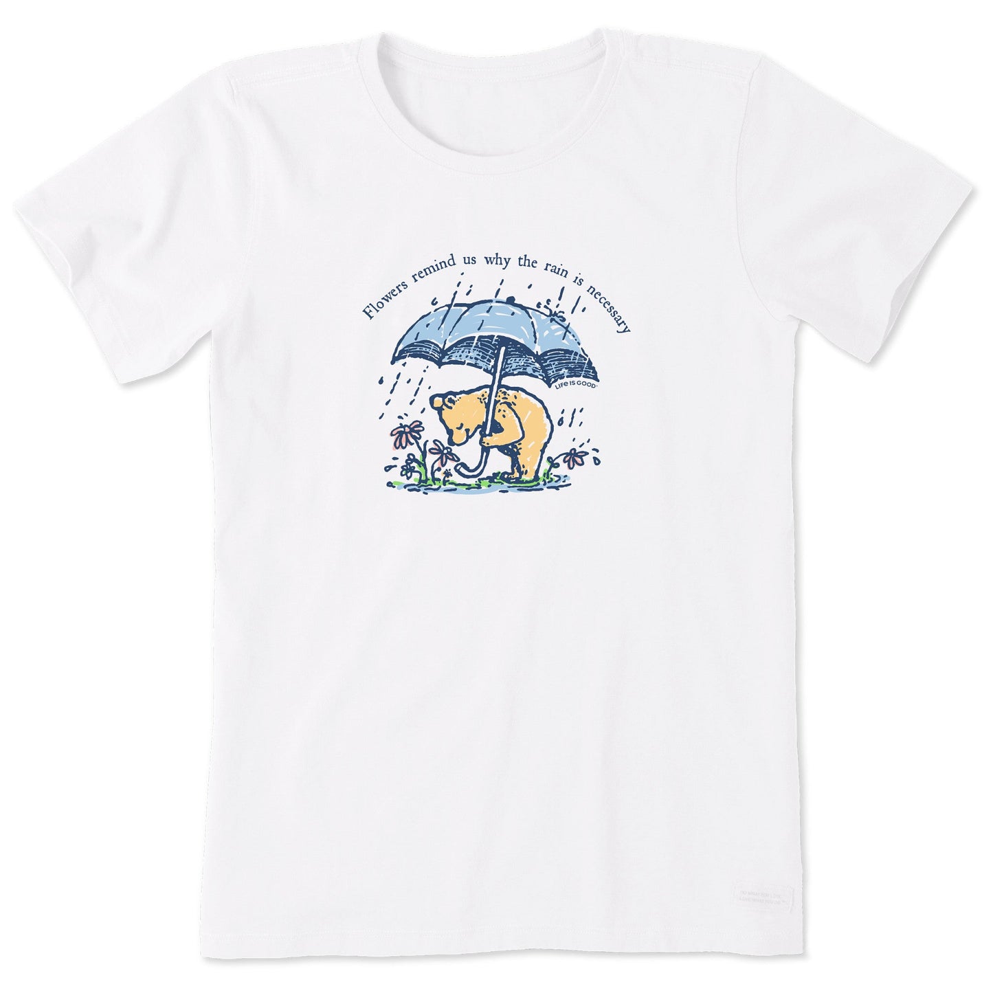 Women's Winnie Rain is Necessary Short Sleeve Tee