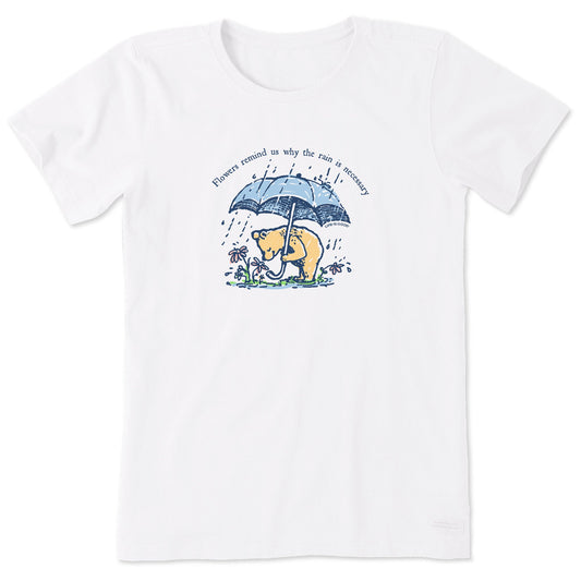 Women's Winnie Rain is Necessary Short Sleeve Tee