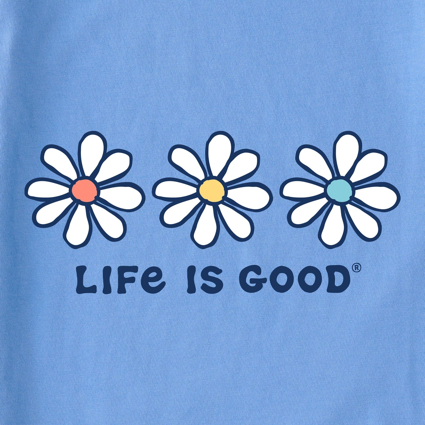 Women's 3 Daisies Simply True Crew