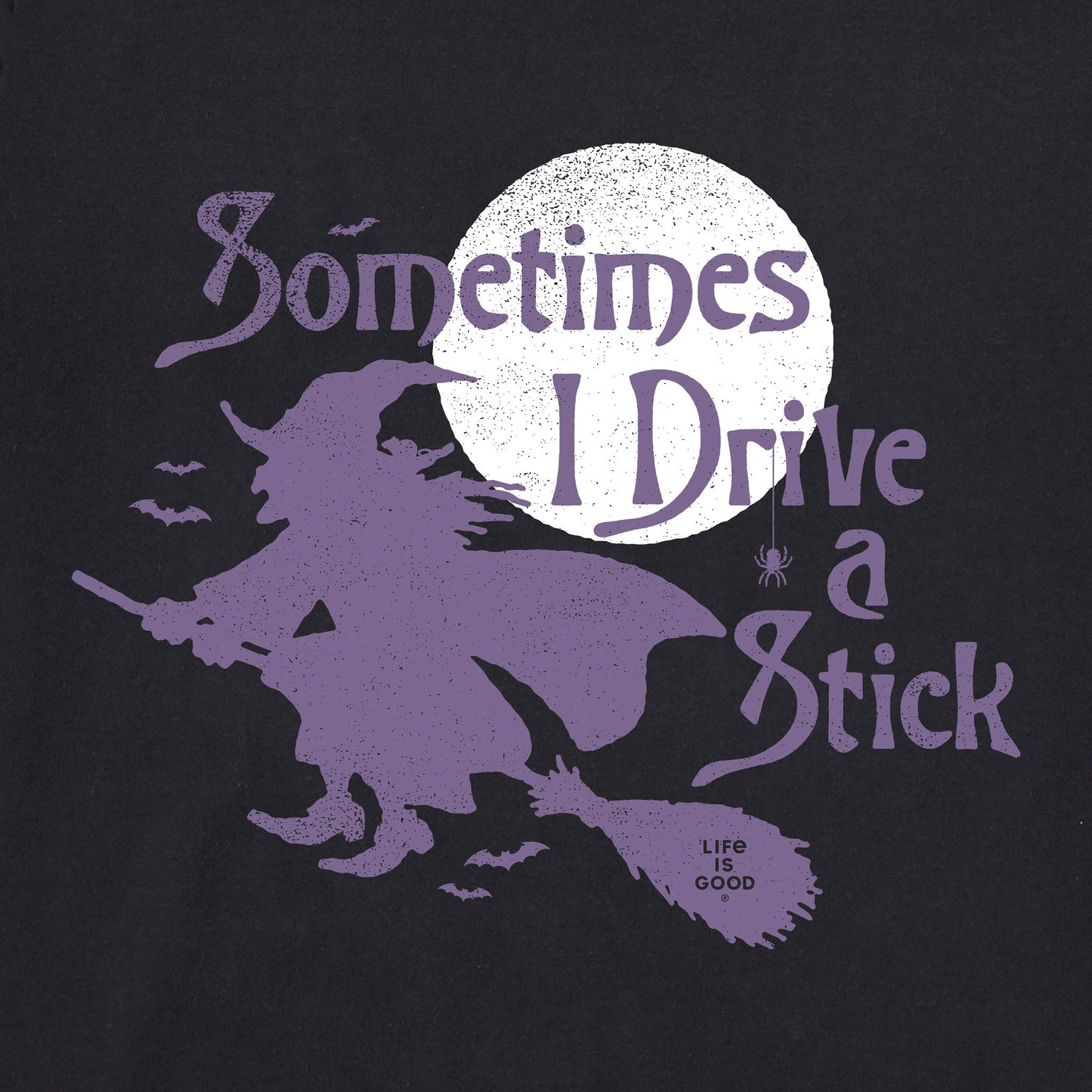 Women's Sometimes I Drive a Stick Short Sleeve Crusher Tee