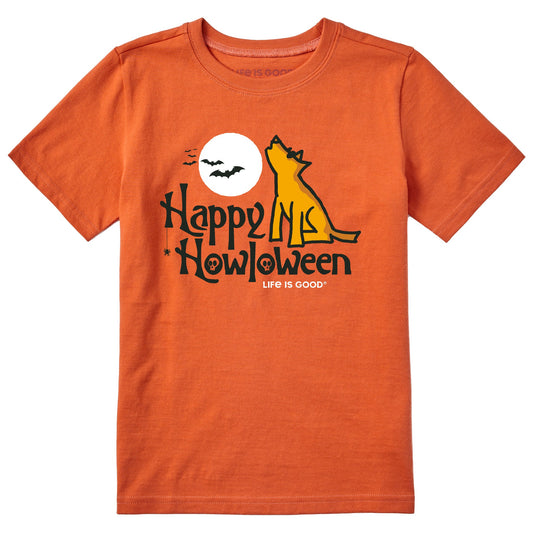 Kids Rocket Happy Howloween Short Sleeve Crusher Tee