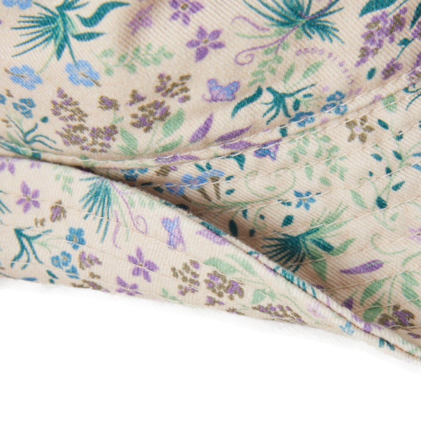 Adult Unisex Botanical Butterfly Pattern Bucket Hat