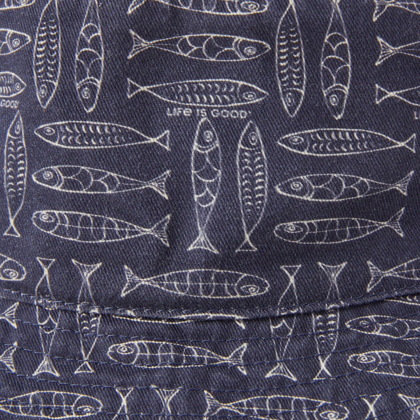 Adult Unisex Fish Pattern Bucket Hat