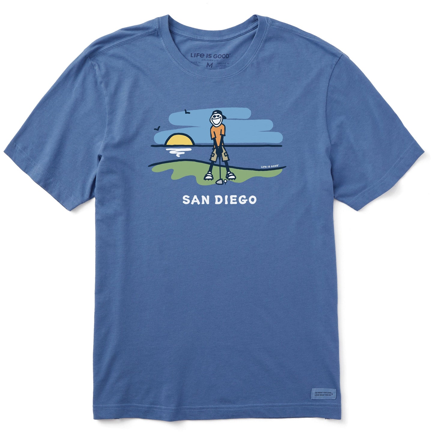 Men's Shoreline Golf San Diego Short Sleeve Crusher-LITE Tee