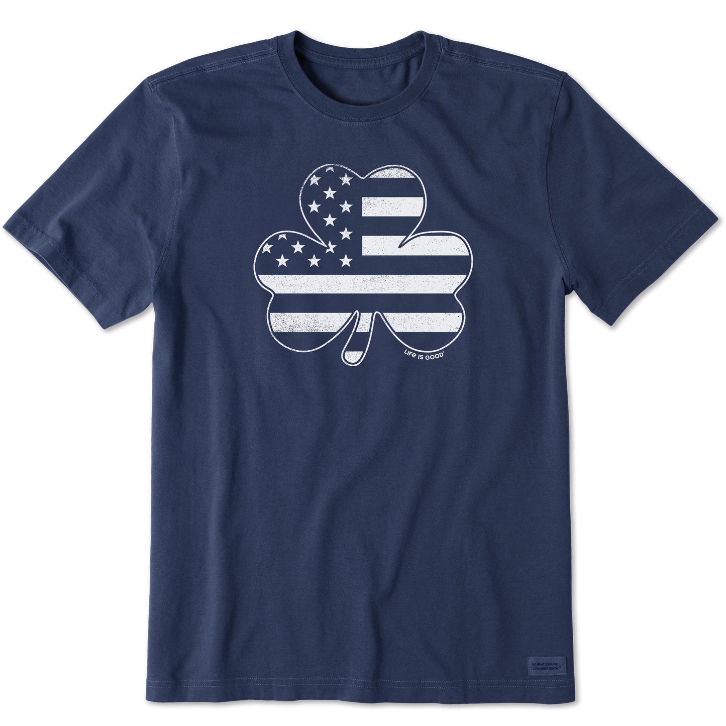 Men's Clover Flag Short Sleeve Crusher Tee