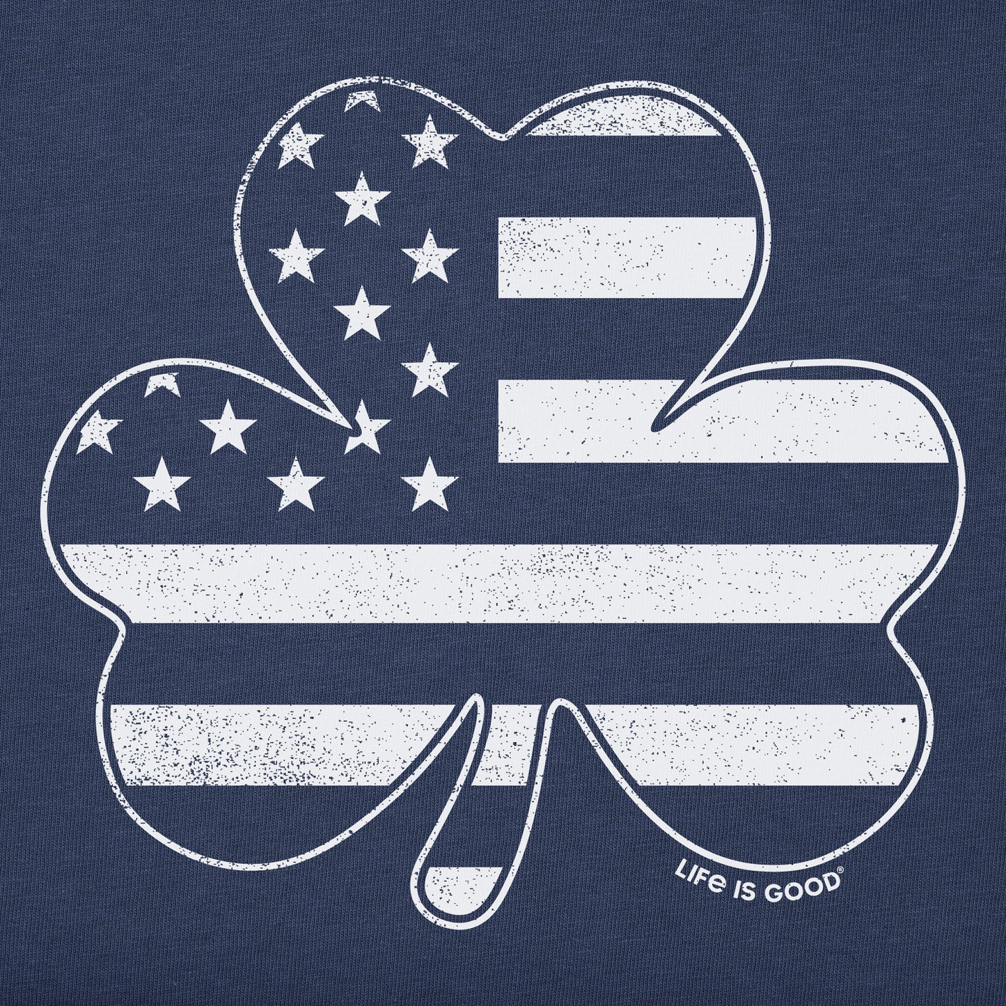 Men's Clover Flag Short Sleeve Crusher Tee