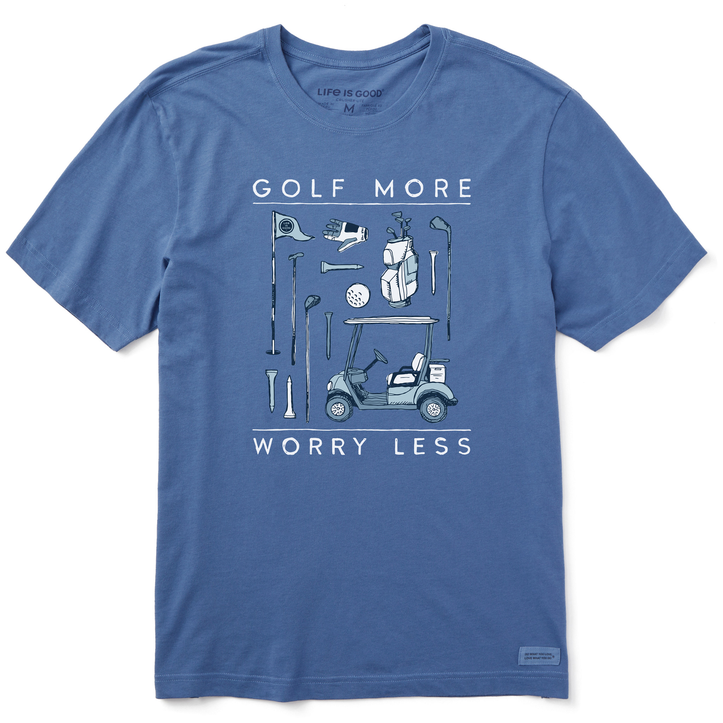 Men's Golf More Worry Less Short Sleeve Tee