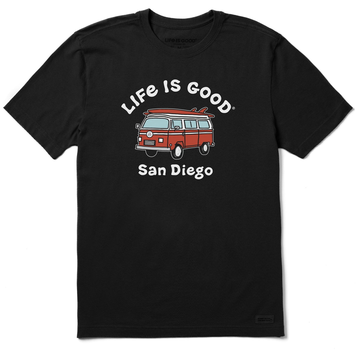 Men's San Diego Surf Van Short Sleeve Crusher Tee