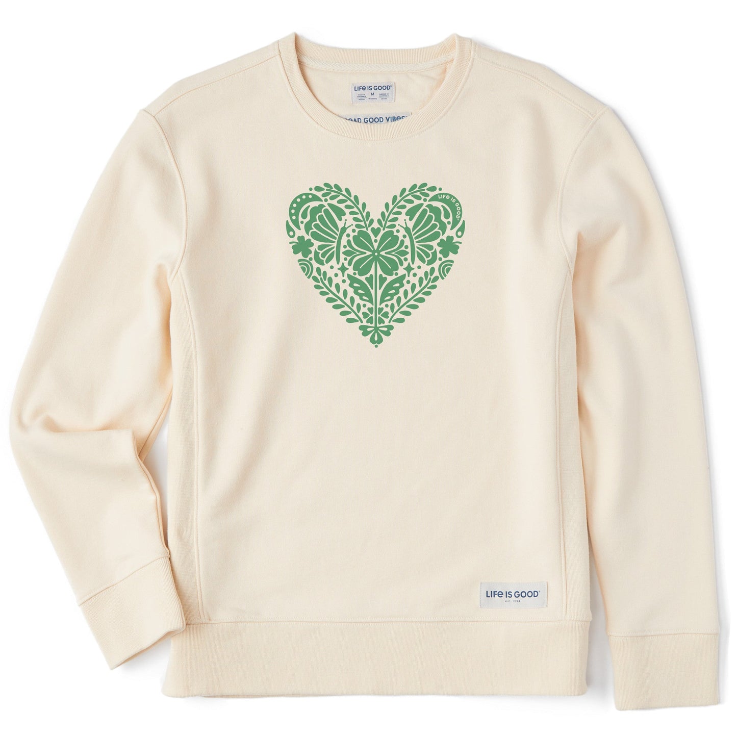 Women's Celtic Clover Heart Simply True Crew