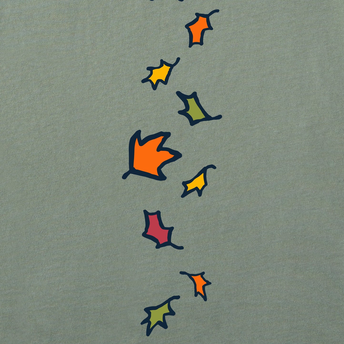 Women's Winnie I love Fall Most of All Long Sleeve Crusher Tee