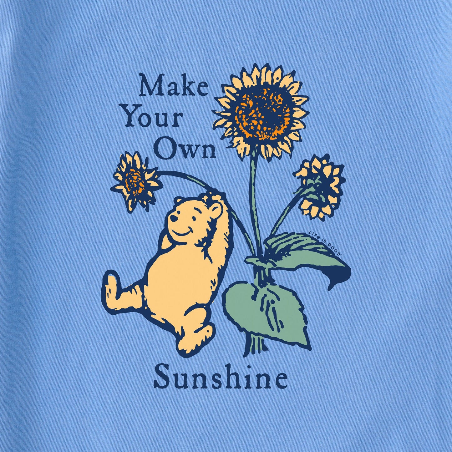Women's Winnie Make Your Own Sunshine Long Sleeve Crusher Tee