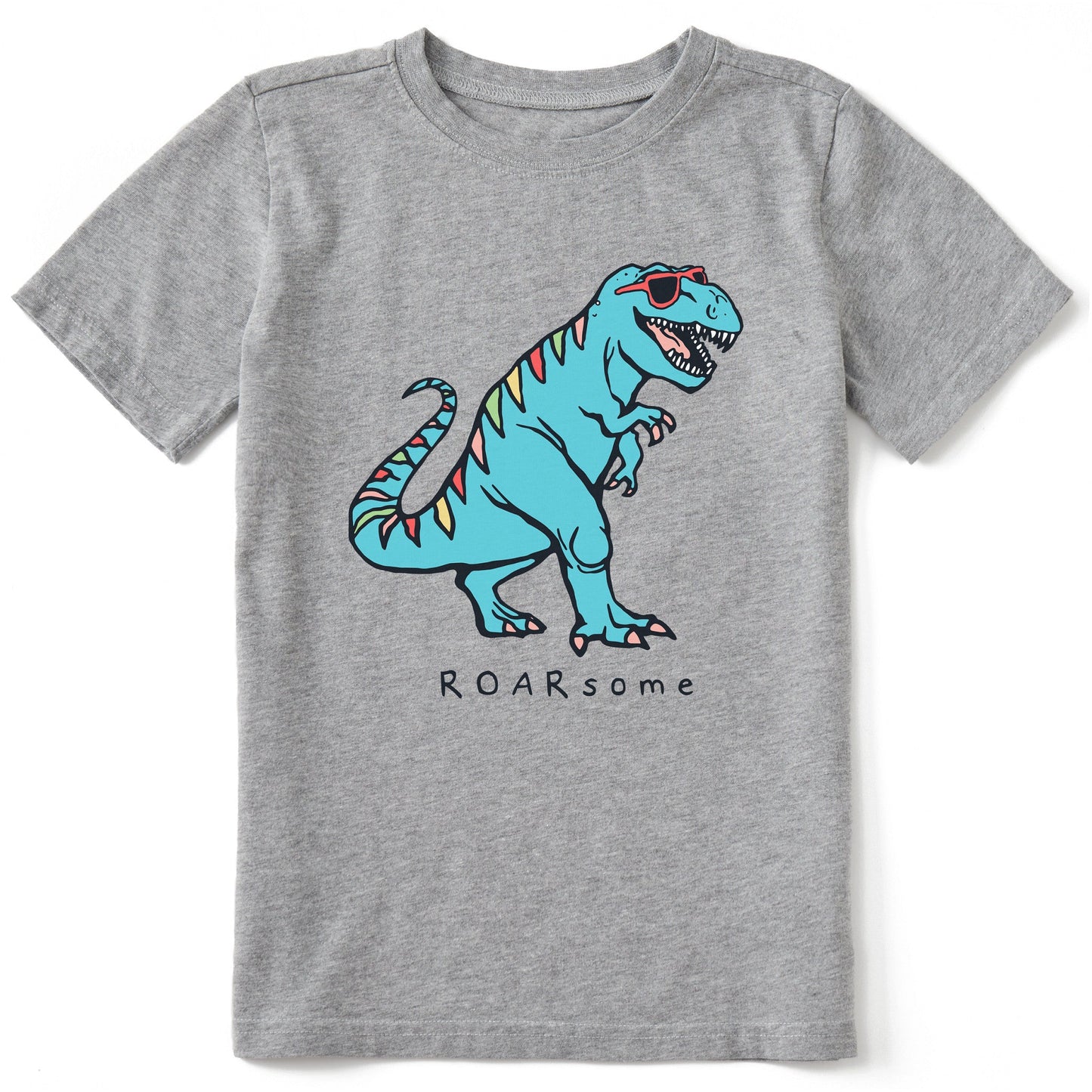 Kids Rad Roarsome Dino Short Sleeve Crusher Tee