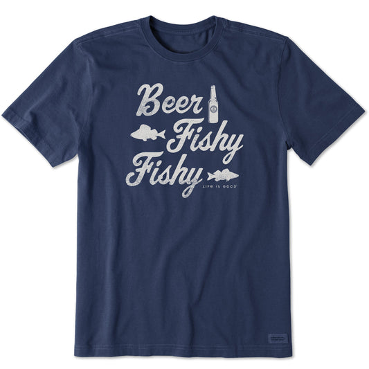 Men's Beer Fishy Fishy Short Sleeve Tee