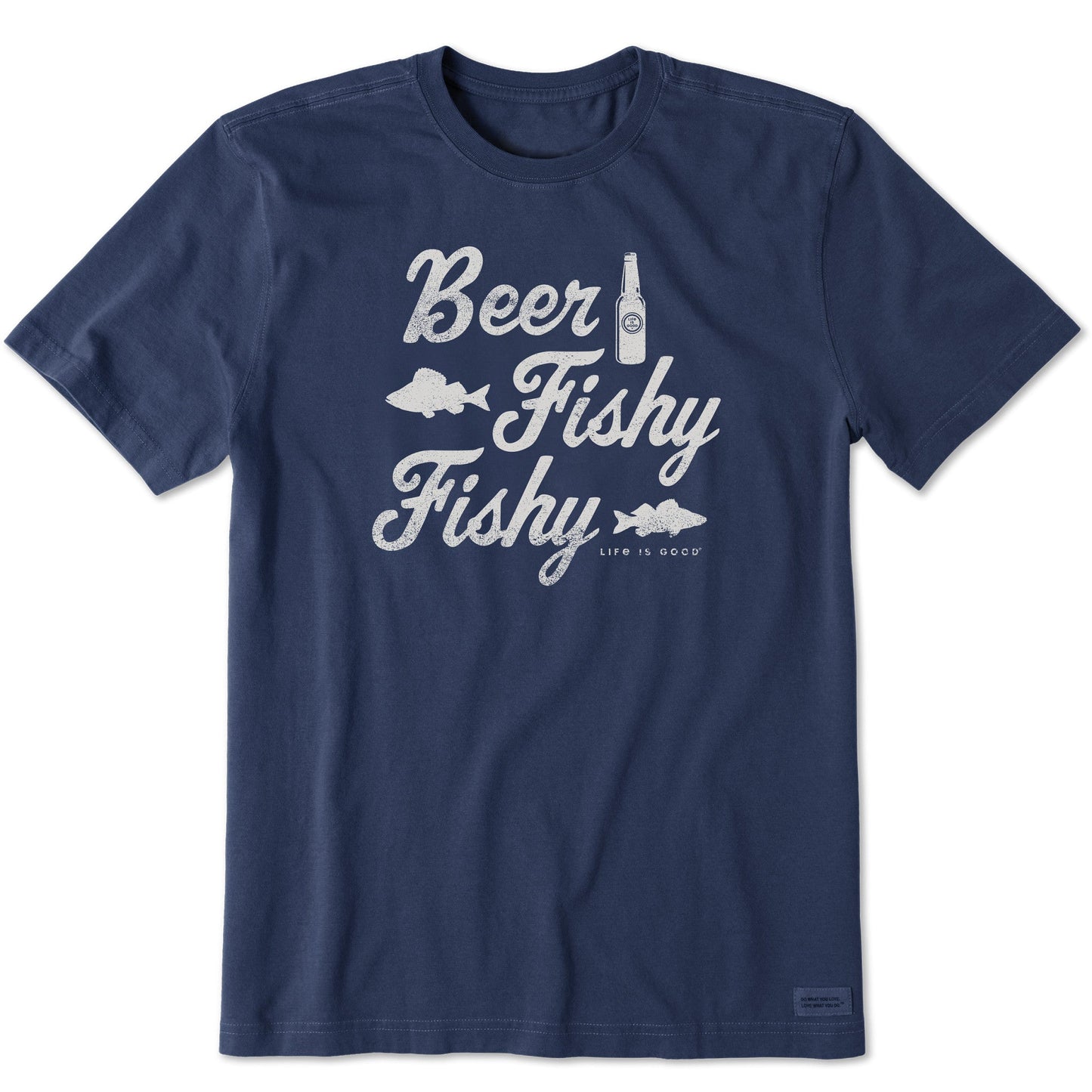 Men's Beer Fishy Fishy Short Sleeve Tee