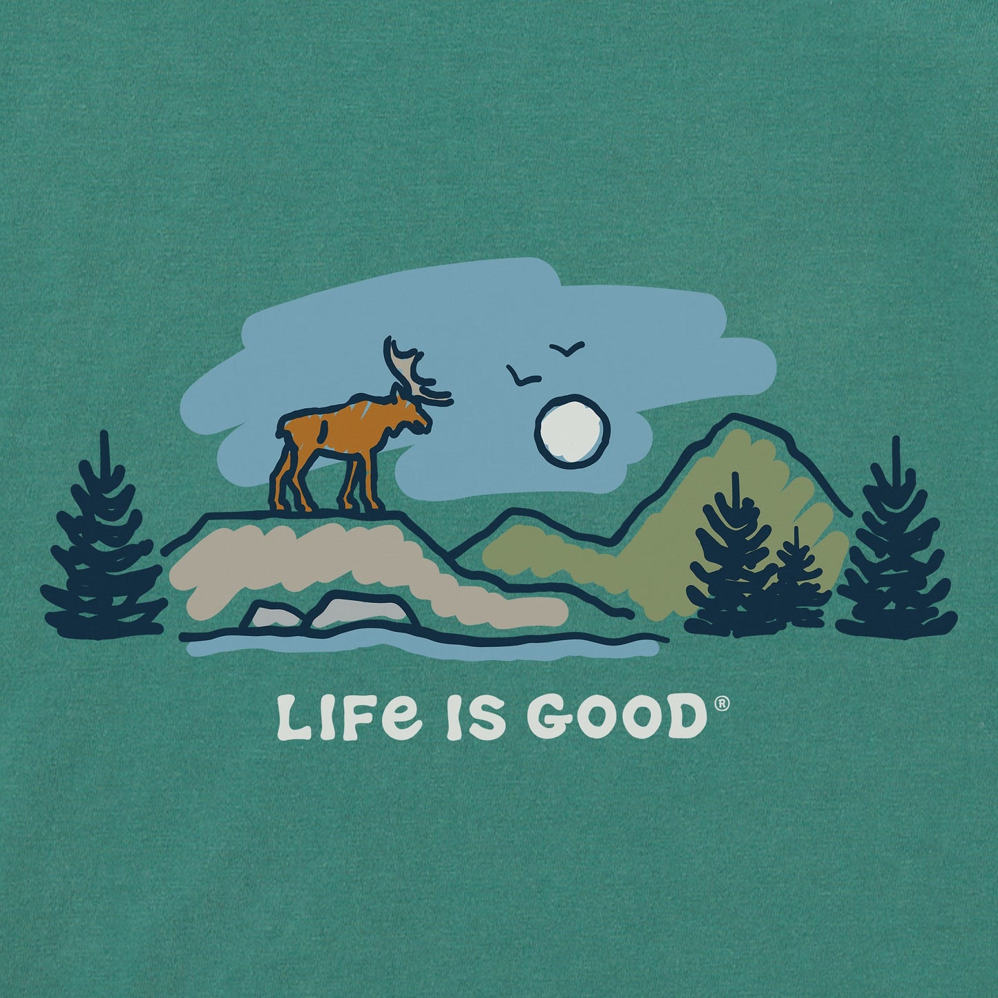 Men's Moose Mountain Vista Short Sleeve Tee