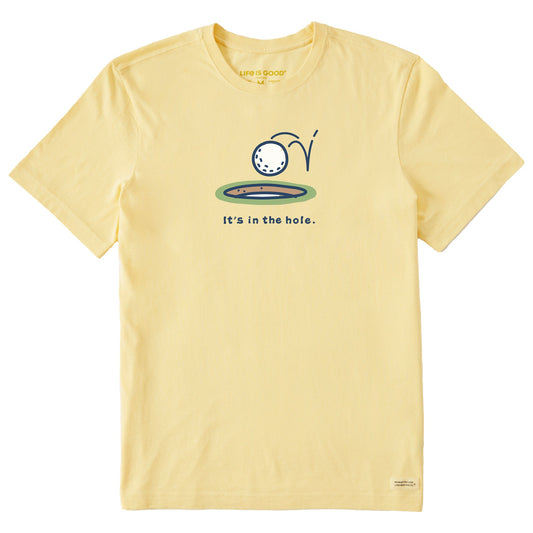 Men's It's in the Hole Golf Short Sleeve Crusher Tee