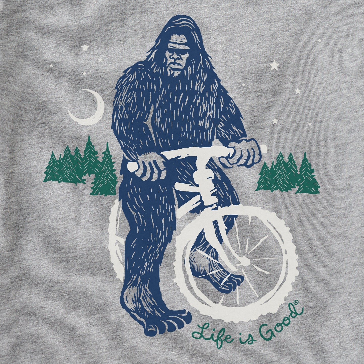 Men's Big Foot Bike Short Sleeve Tee