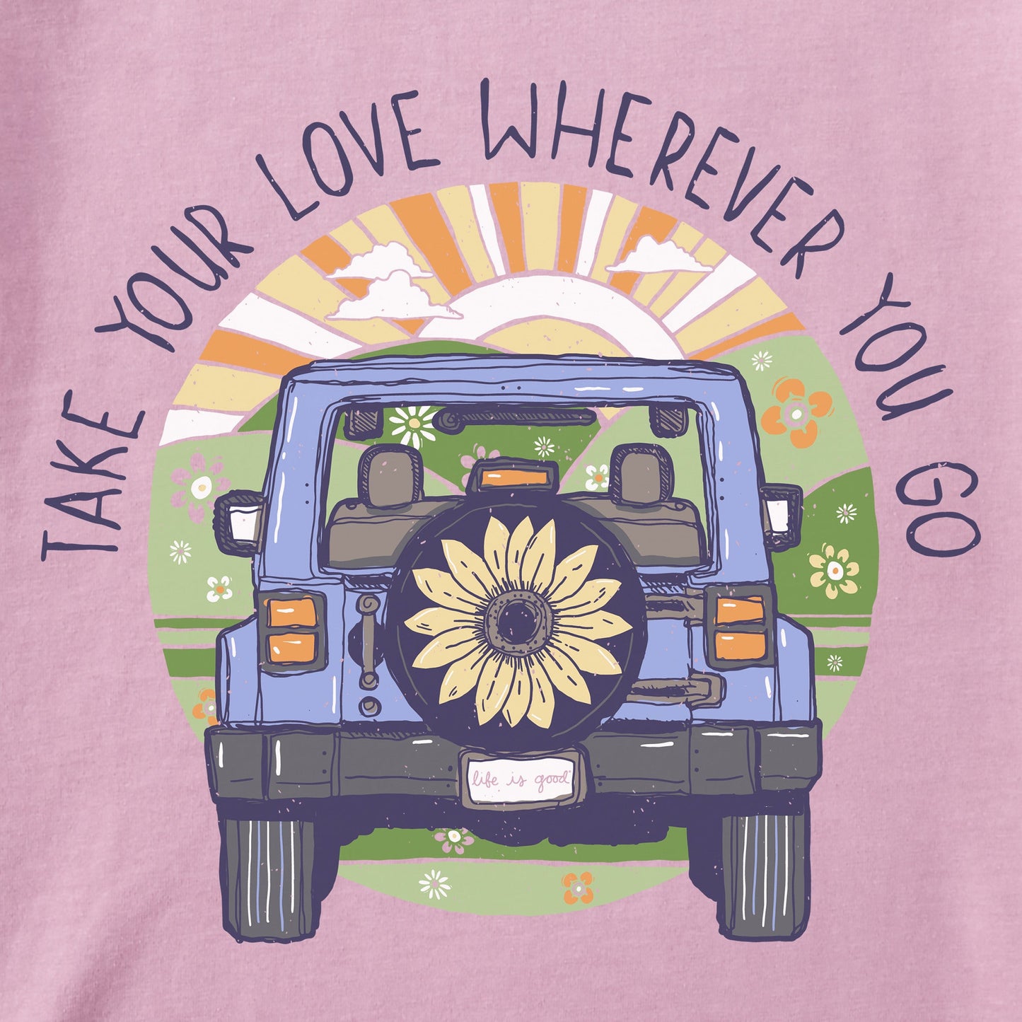Women's Take Your Love 4x4 Short Sleeve Tee
