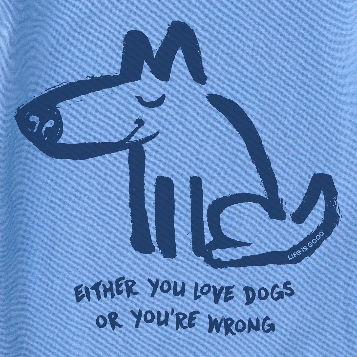 Women's Either You Love Dogs or You're Wrong Short Sleeve Tee