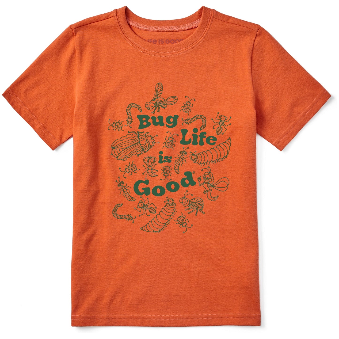 Kids Bug Life is Good Short Sleeve Crusher Tee