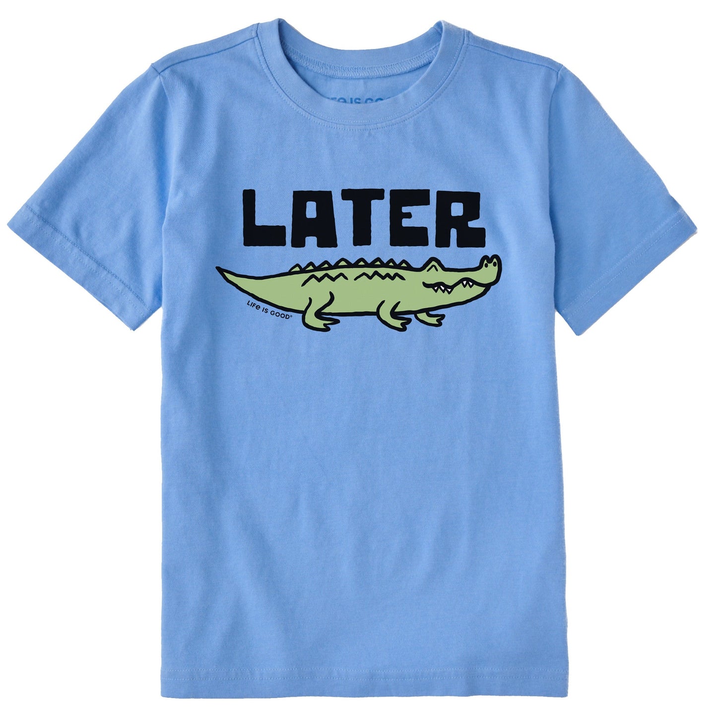 Kids Later Gator Short Sleeve Crusher Tee