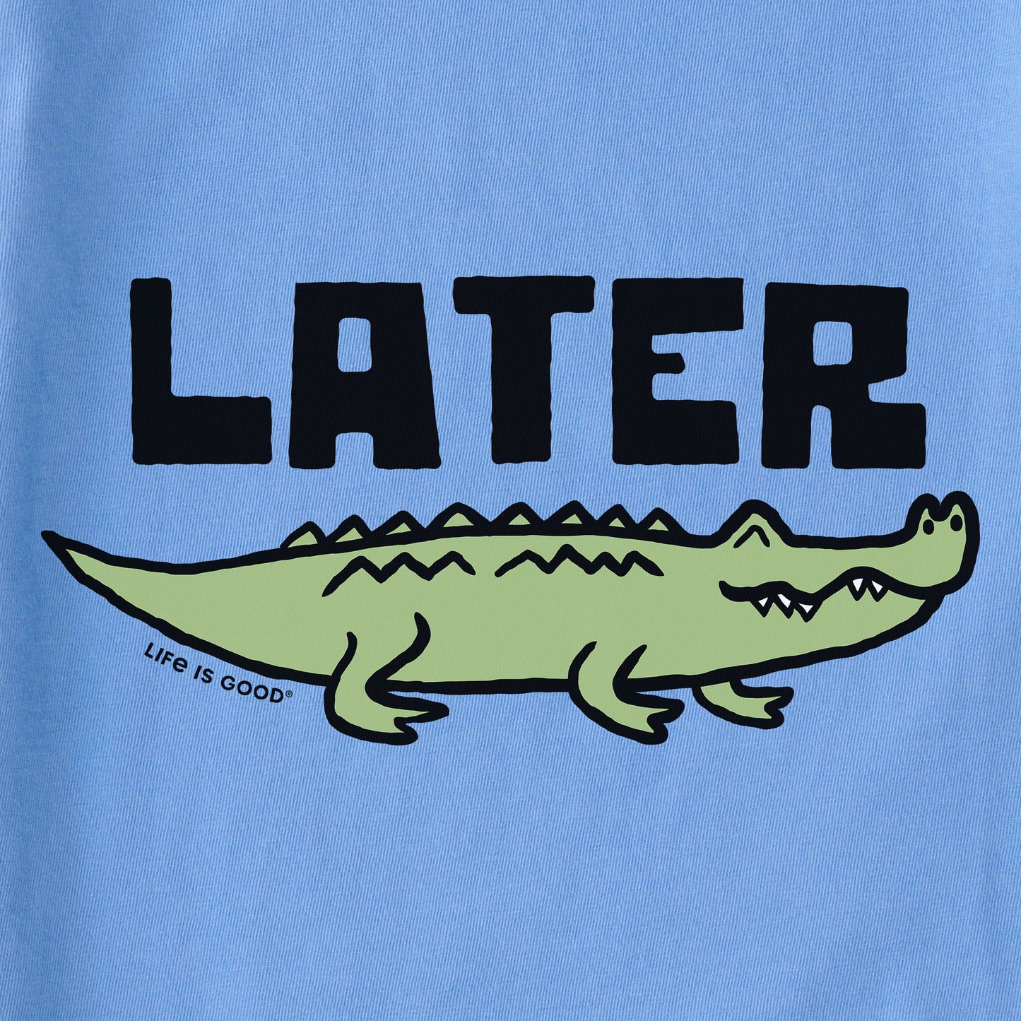 Kids Later Gator Short Sleeve Crusher Tee