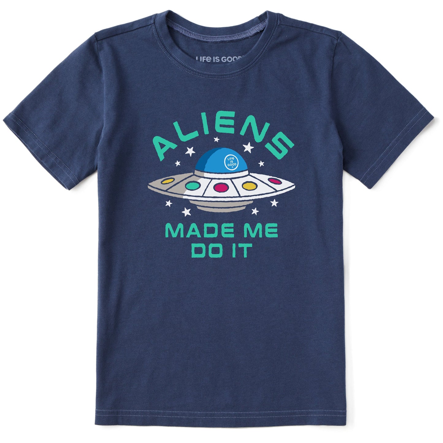 Kids Aliens Made Me Do It Short Sleeve Crusher Tee