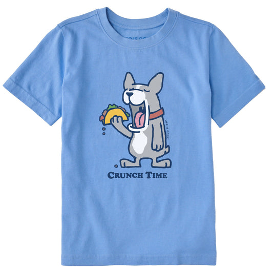 Kids Frenchy Crunch Time Short Sleeve Crusher Tee