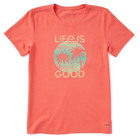 Women's Retro Palms Short Sleeve Tee