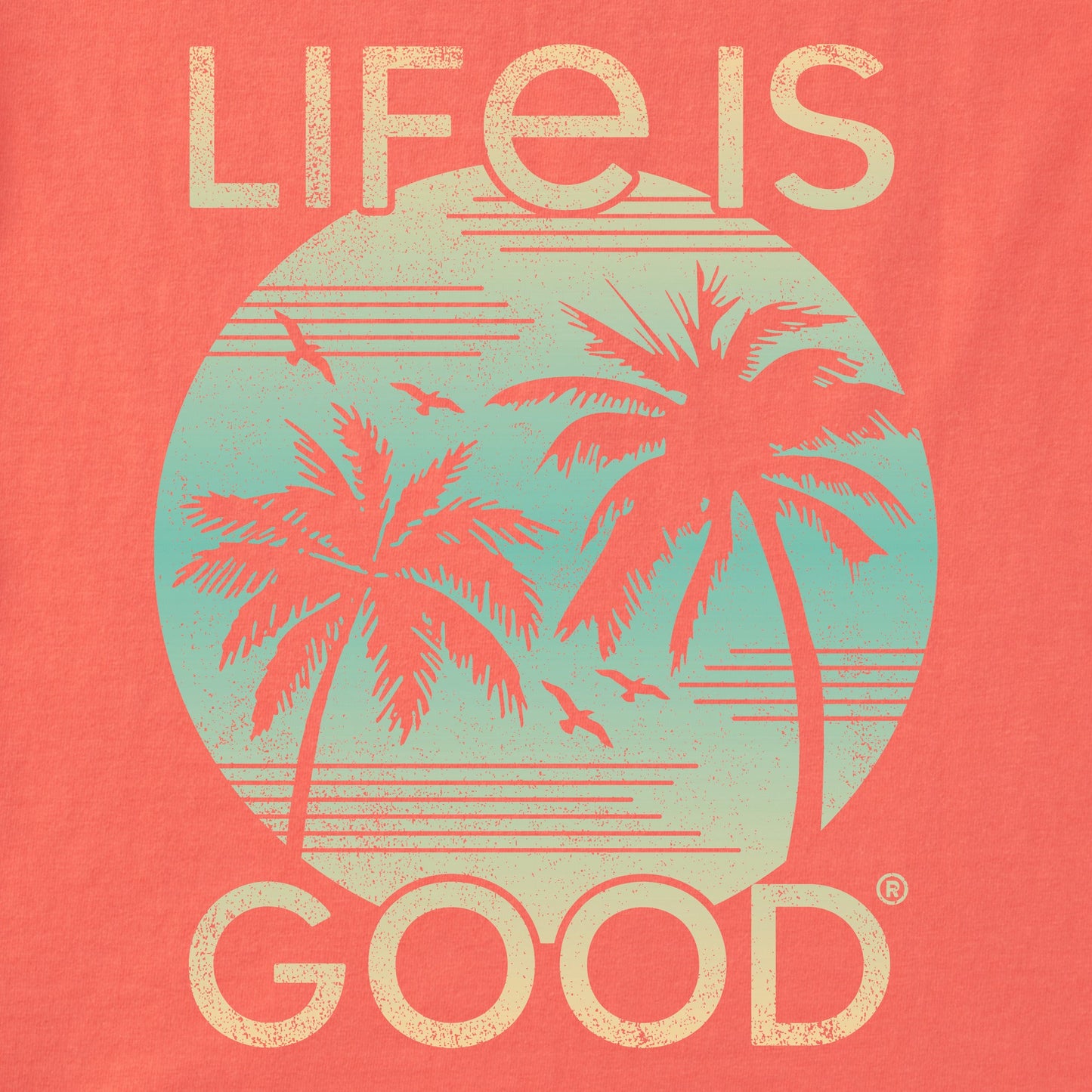 Women's Retro Palms Short Sleeve Tee