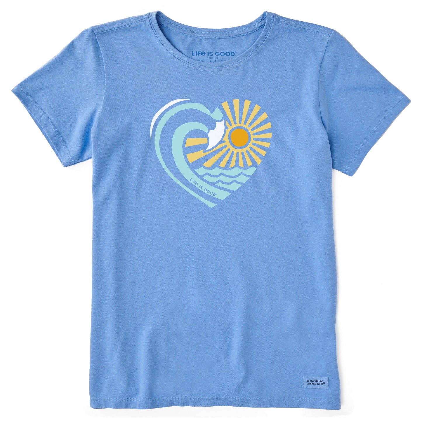 Women's Waveheart Short Sleeve Crusher Tee